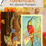 November Art Journal Prompts | Digital Collage Inspiration